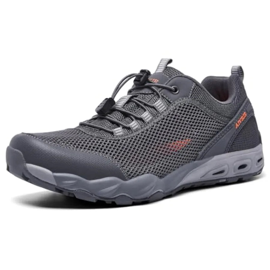 Unisex Hiking Shoes Breathable Non Slip Mesh Walking Shoes for Trails
