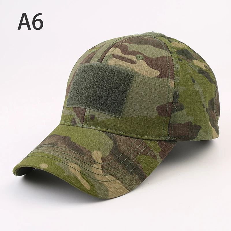 Tactical Baseball Cap Adjustable Unisex Outdoor Hat