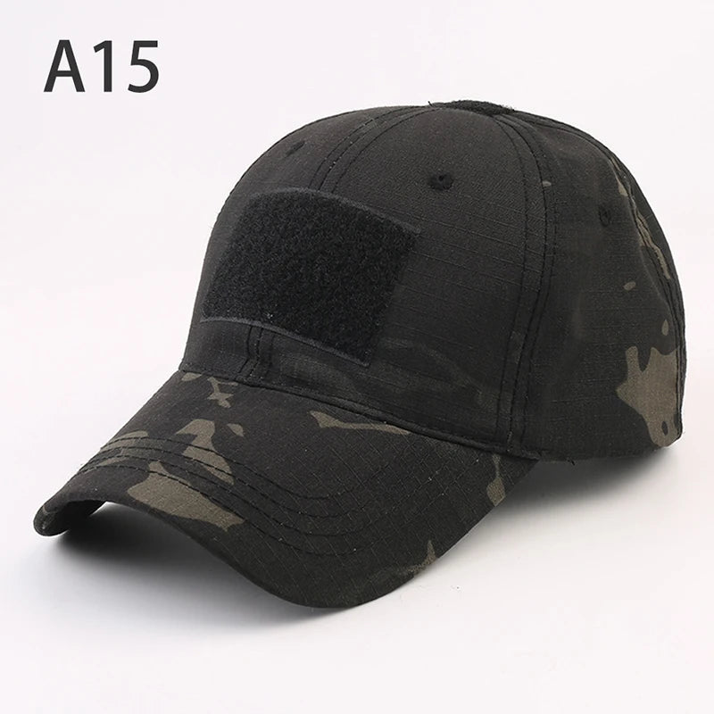 Tactical Baseball Cap Adjustable Unisex Outdoor Hat