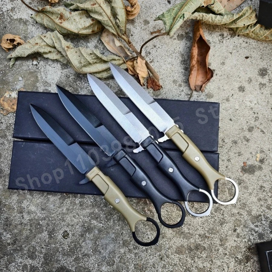 NONEDIY Fixed Blade Knife 8Cr13Mov High Hardness Outdoor Camping Fishing