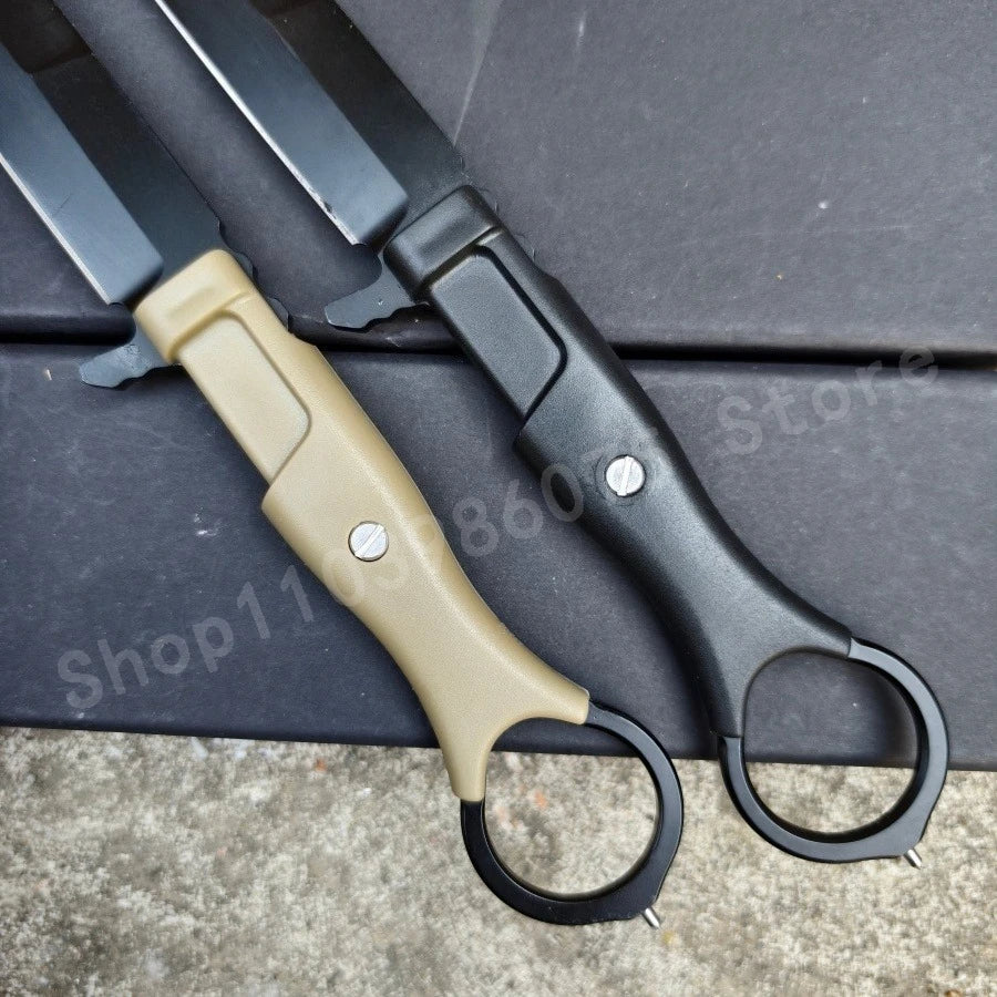 NONEDIY Fixed Blade Knife 8Cr13Mov High Hardness Outdoor Camping Fishing