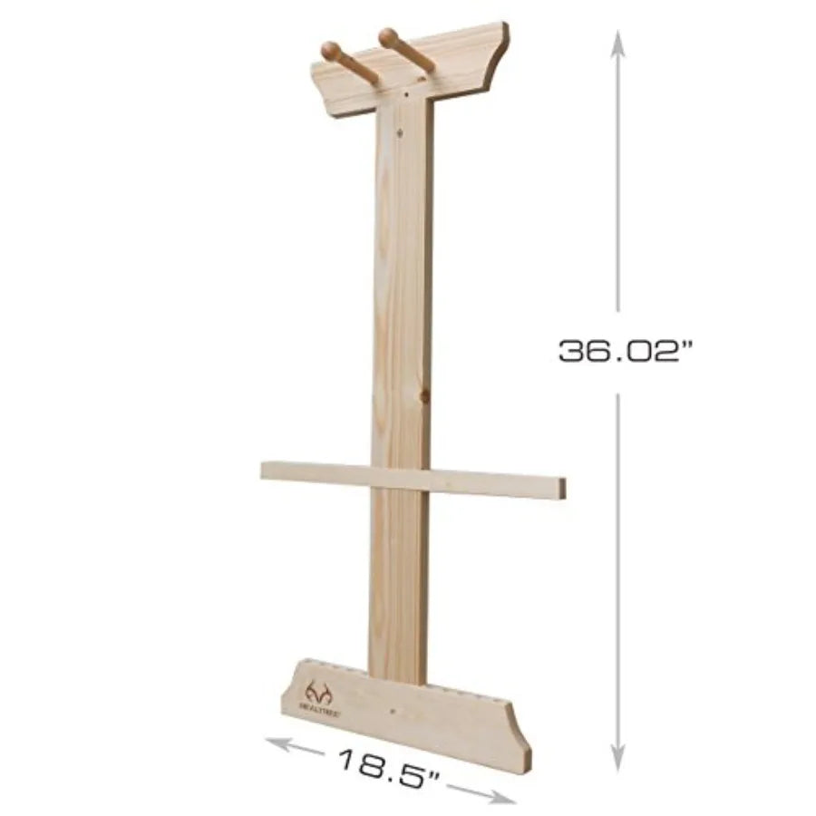 Rush Creek Creations Bow and Arrow Display Rack for Hunters