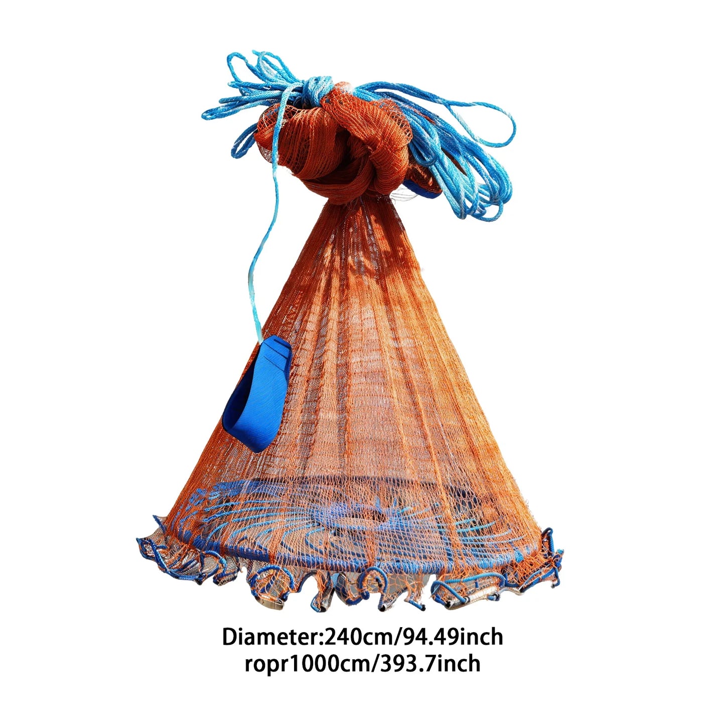Hand Throwing Cast Net For Bait Fishing