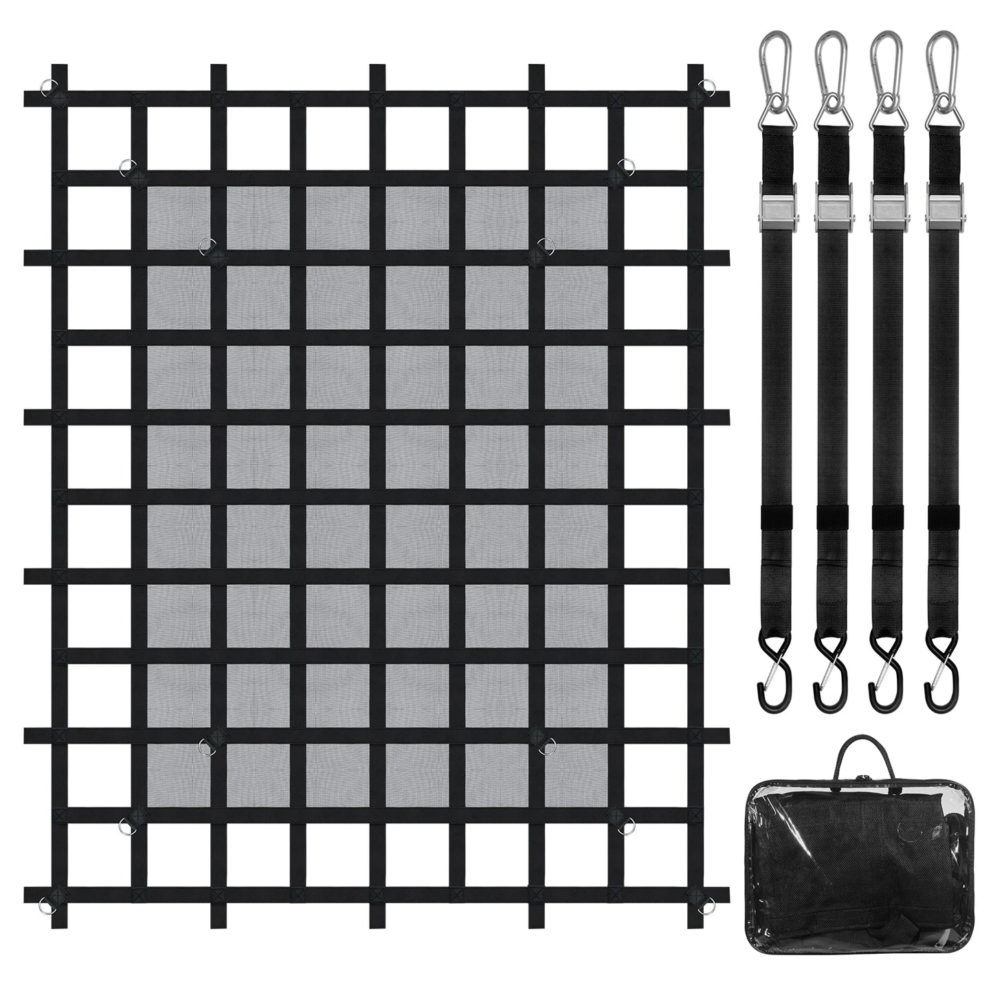 SucceBuy Ceiling Cargo Net For SUV Jeep Car Roof Organizer