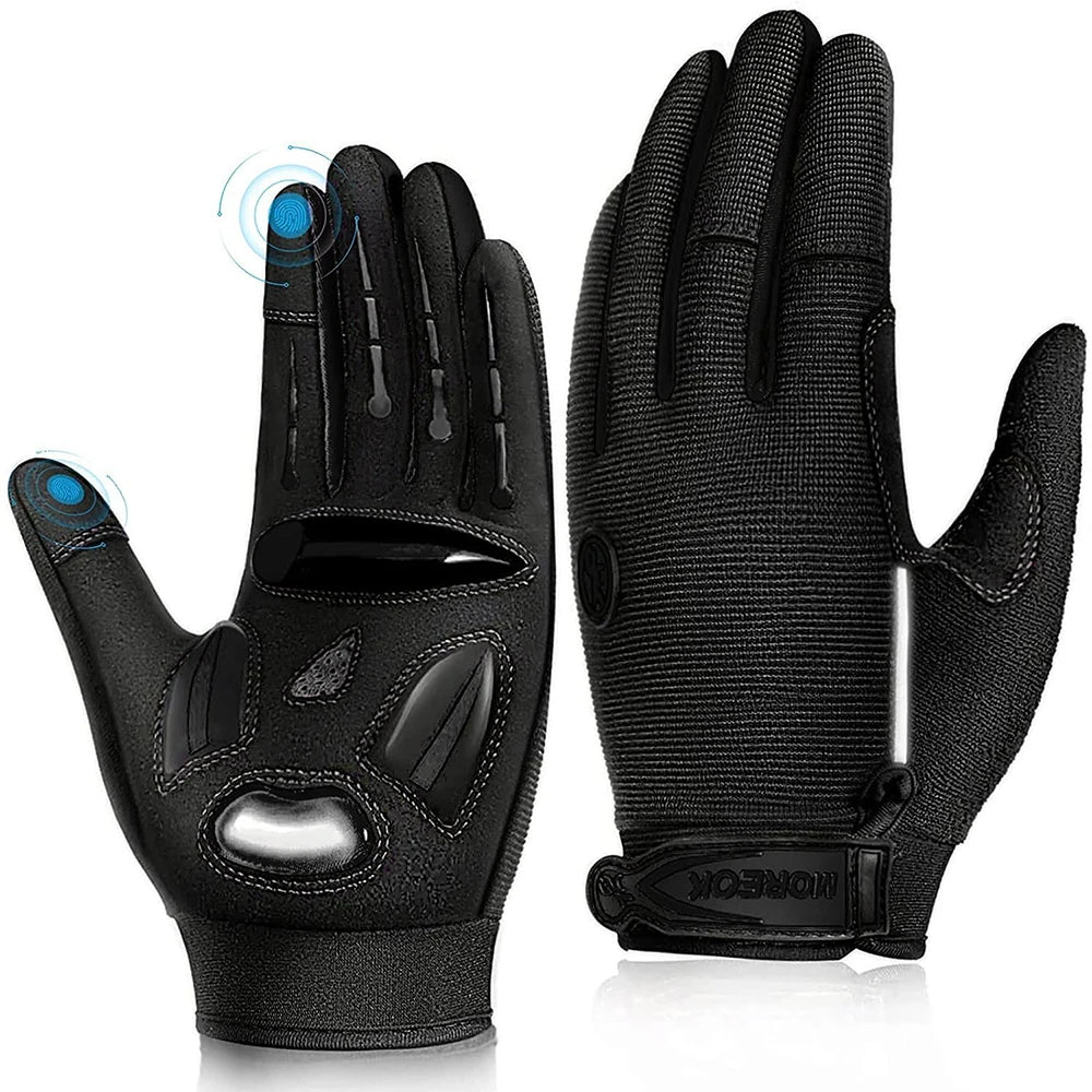 Racing Motocross Cycling Gloves Breathable Non Slip Touch Screen MTB Road Bike