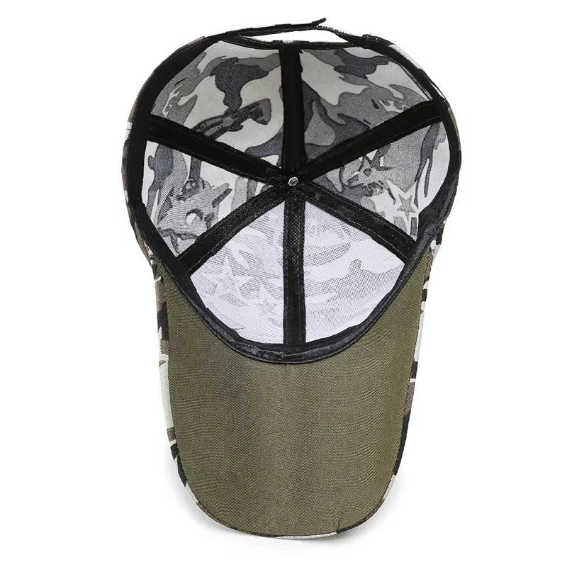 Tactical Baseball Cap Adjustable Unisex Outdoor Hat