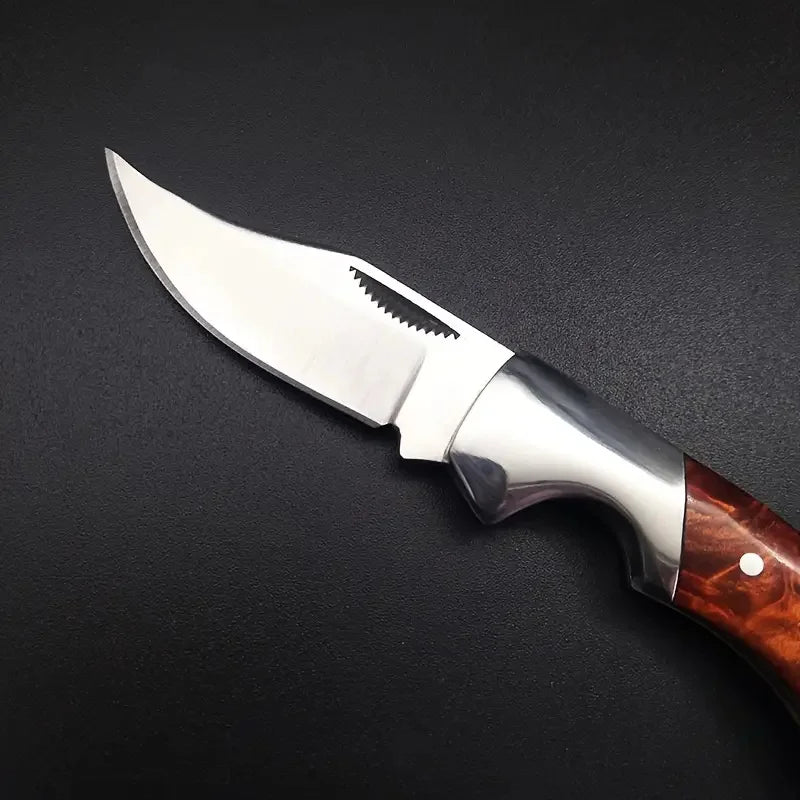 Doom Blade Mini Folding Knife Stainless Steel Pocket Keychain