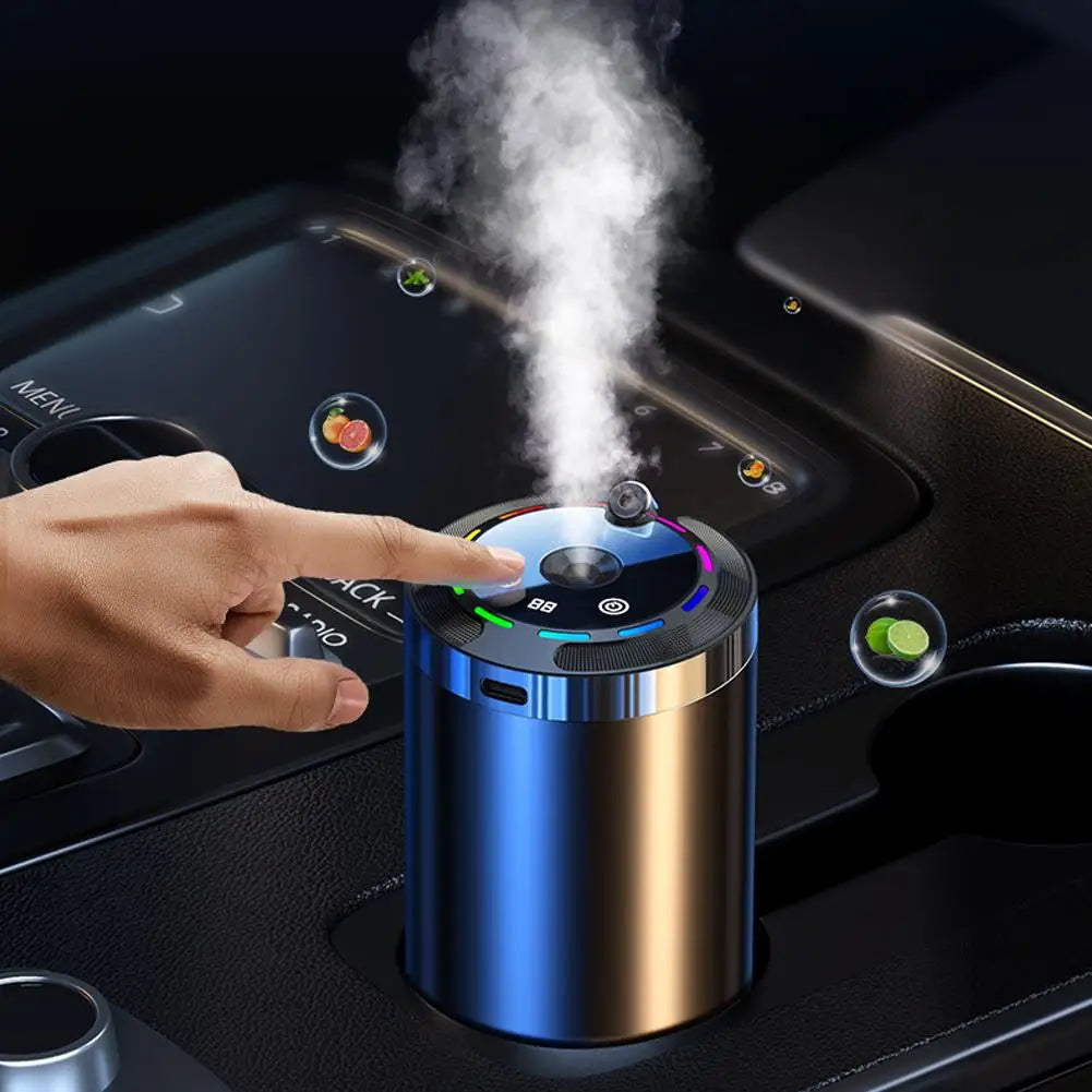 Smart Car Air Freshener Rechargeable Aroma Diffuser