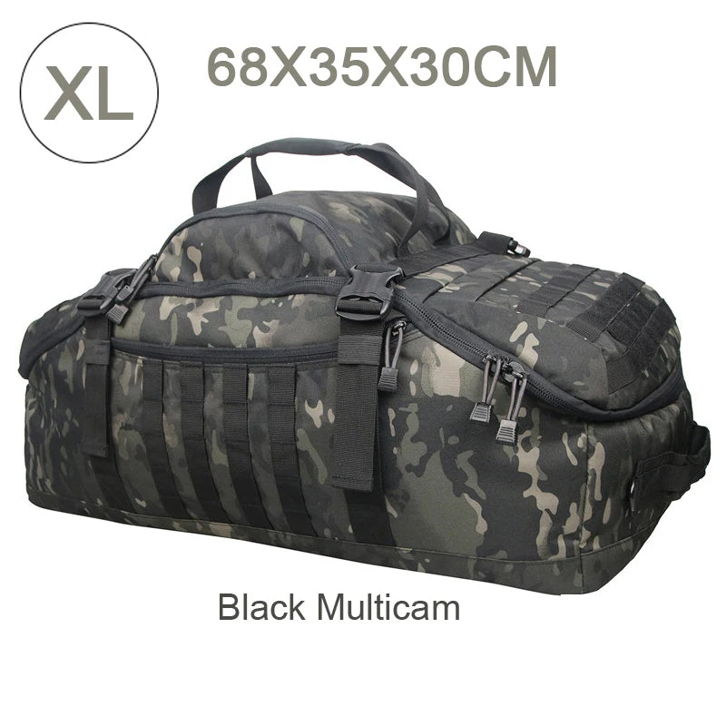 LQARMY Molle Tactical Backpack For Outdoor Hiking Camping Travel