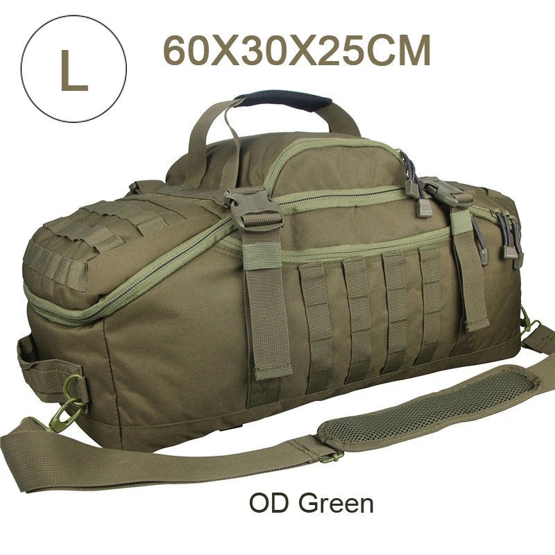 LQARMY Molle Tactical Backpack For Outdoor Hiking Camping Travel