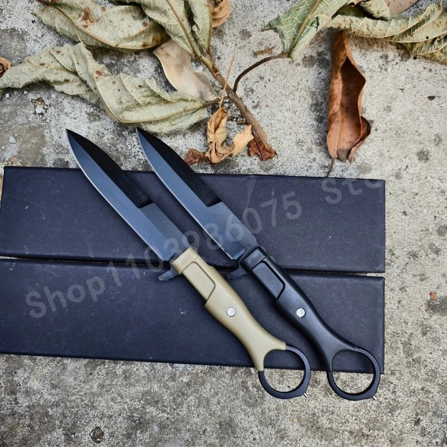 NONEDIY Fixed Blade Knife 8Cr13Mov High Hardness Outdoor Camping Fishing