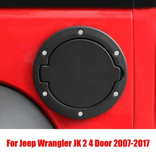 APWIKOGER Gas Tank Cap Cover for Wrangler JK Fuel Door
