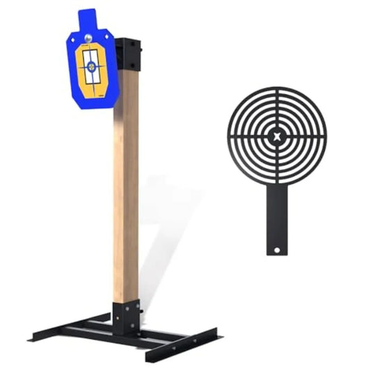 AR500 Steel Target Stand System for Precision Shooting Targets
