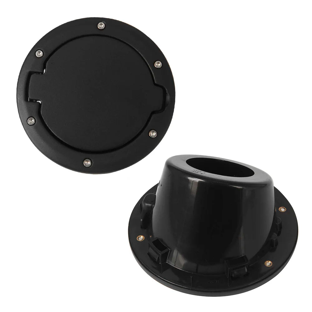APWIKOGER Gas Tank Cap Cover for Wrangler JK Fuel Door