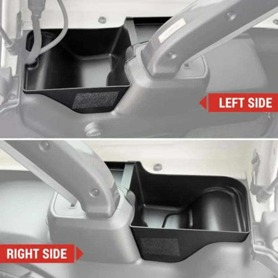 Jeep Wrangler JL JLU 4XE Trunk Side Storage Bin Organizer