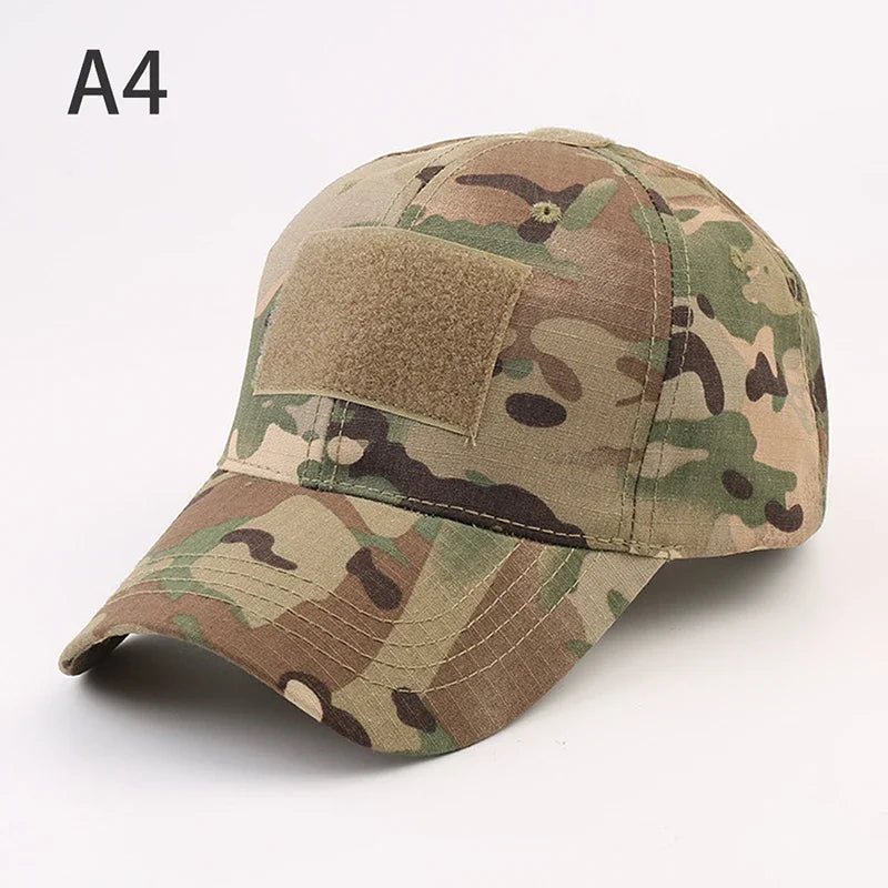 Tactical Baseball Cap Adjustable Unisex Outdoor Hat