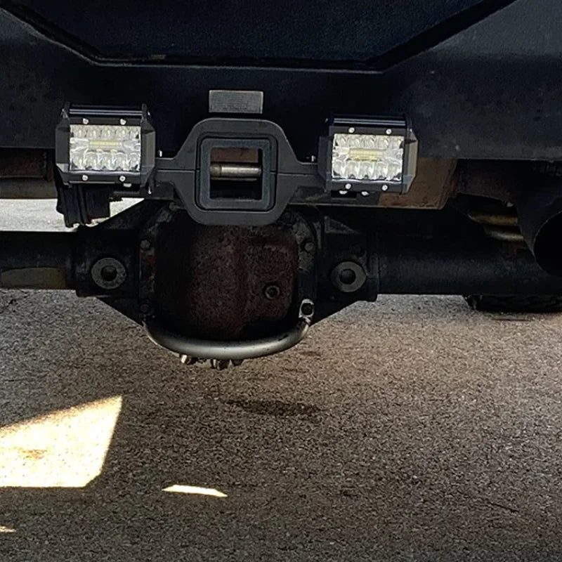 60W Offroad Work Light Bar With Universal Hitch Mount Bracket