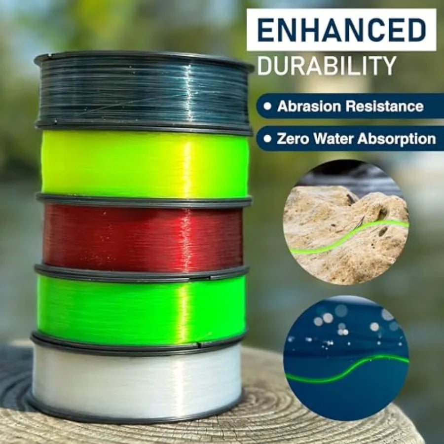 Monofilament Fishing Line Premium Nylon Mono Abrasion Resistant