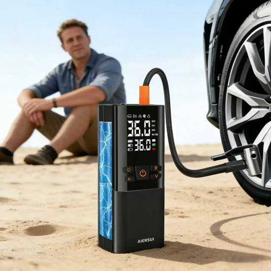 AIERSUI Car Tire Air Pump Electric Air Compressor For Vehicles