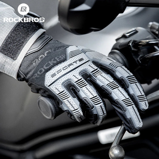 ROCKBROS Cycling Gloves Tactical Gel Pad Shockproof Full Finger