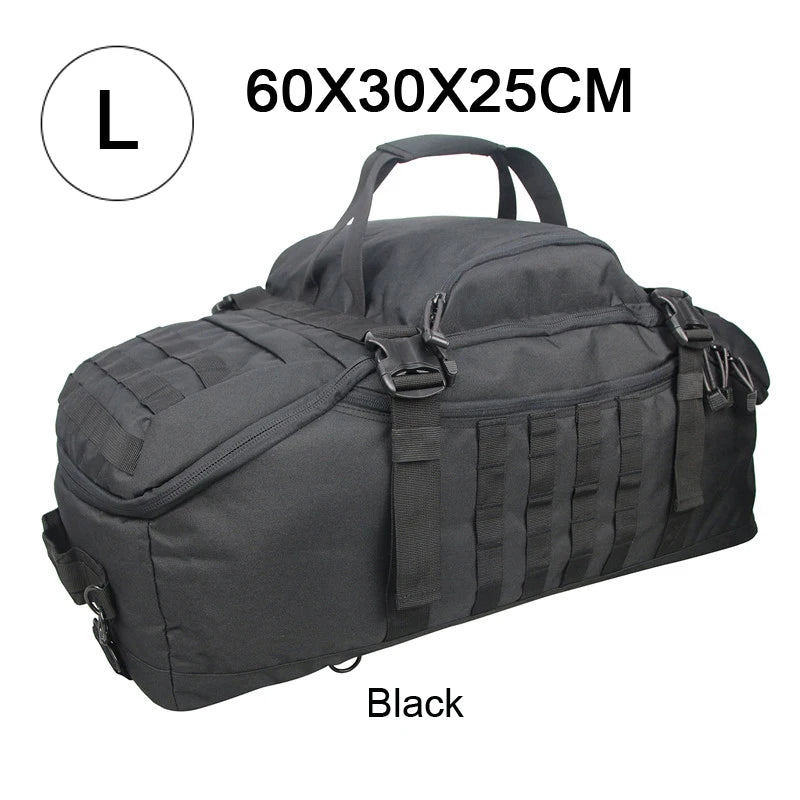 LQARMY Molle Tactical Backpack For Outdoor Hiking Camping Travel