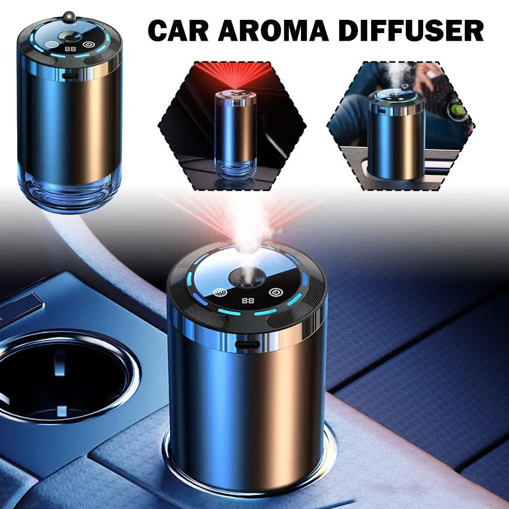 Smart Car Air Freshener Rechargeable Aroma Diffuser
