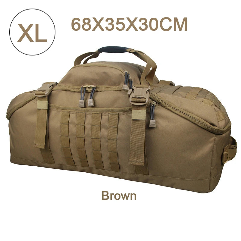 LQARMY Molle Tactical Backpack For Outdoor Hiking Camping Travel