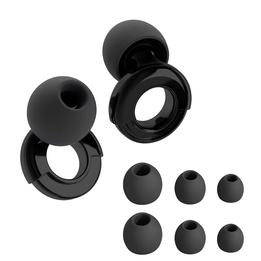 Quiet Ear Plugs For Noise Reduction Soft Reusable Hearing Protection