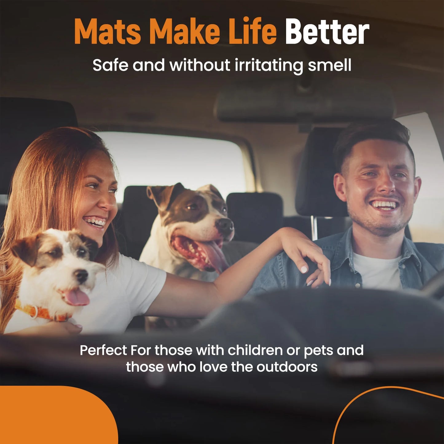 Maxpeedingrods Floor Mats Front and Rear Liner for Toyota Camry 2007 to 2011