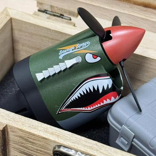 P 40 Fighter Car Air Freshener With Propeller Design Gift