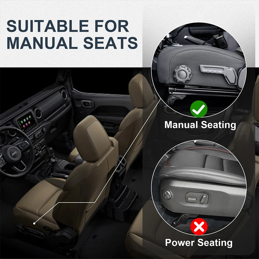 GZJJMY Metal Front Door Storage Box For Wrangler JL JLU