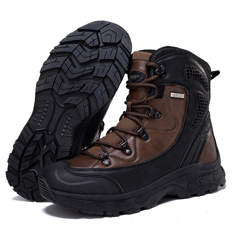 Louis Kadhr Mens Mountain Hiking Boots For Outdoor Adventure
