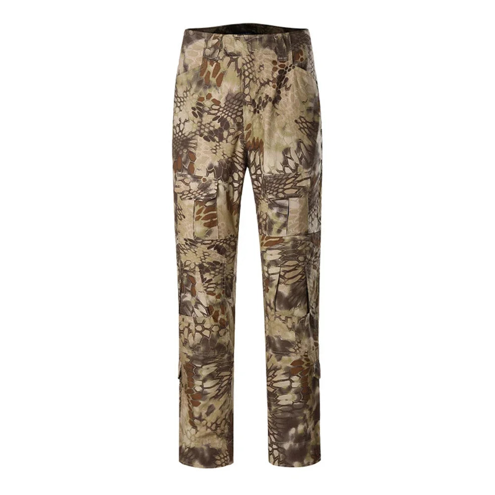 Multicam Tactical Combat Pants For Outdoor Hiking And Training