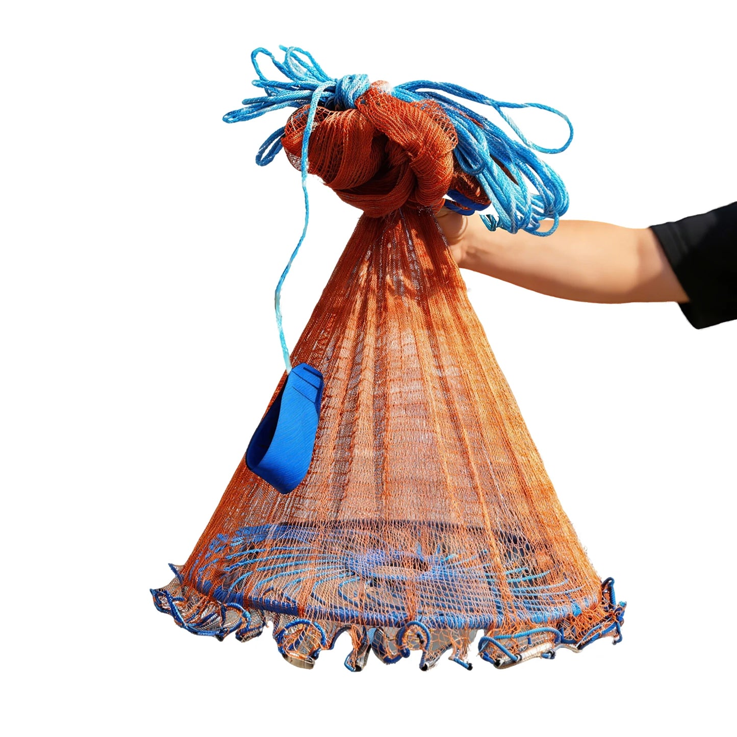 Hand Throwing Cast Net For Bait Fishing