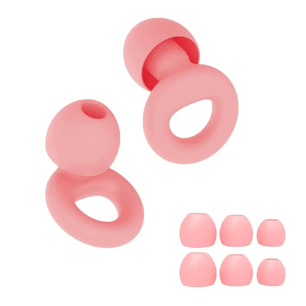 Quiet Ear Plugs For Noise Reduction Soft Reusable Hearing Protection