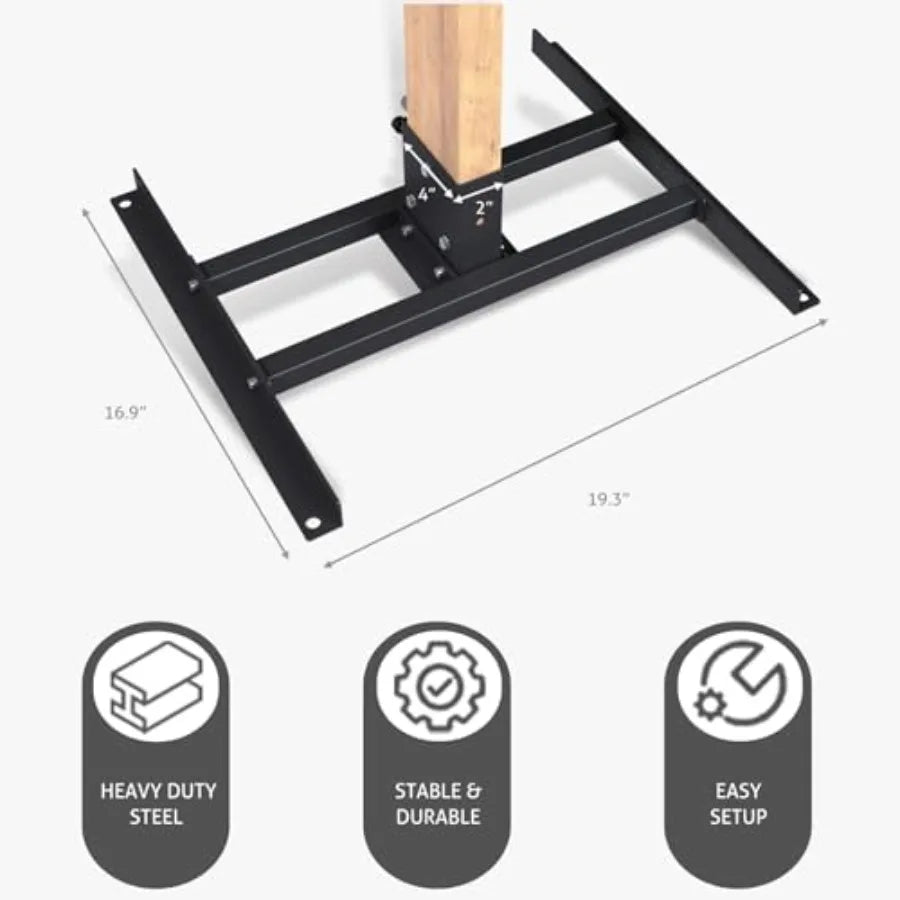 AR500 Steel Target Stand System for Precision Shooting Targets
