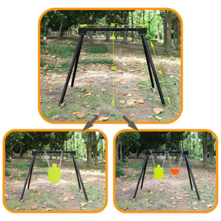 Durable Steel Target Stand For AR500 Shooting Targets