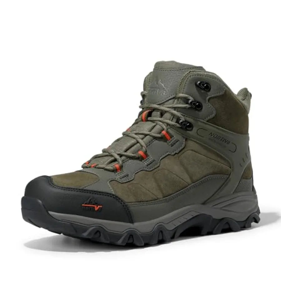 NORTIV 8 Men Waterproof Hiking Boots Outdoor Mid Trekking Paladin