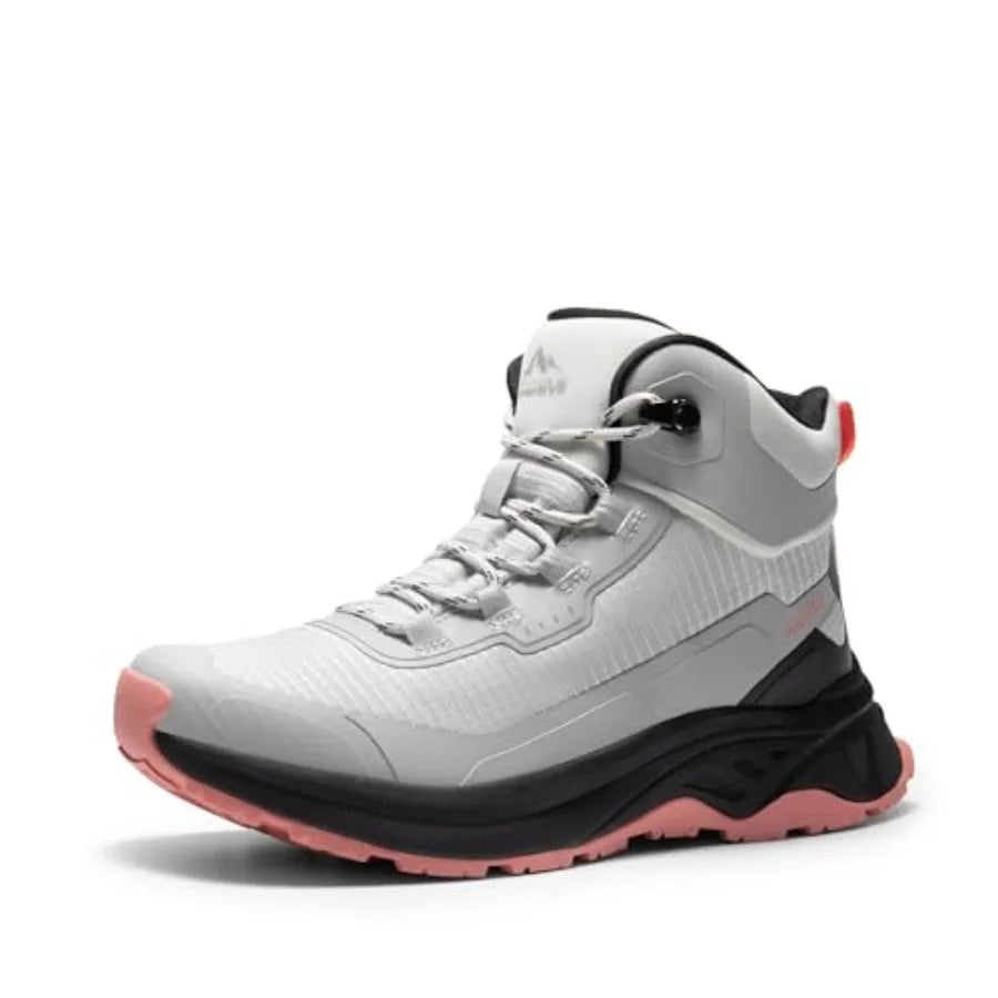 Unisex Waterproof Ankle Hiking Boots Lightweight For Outdoor Trekking