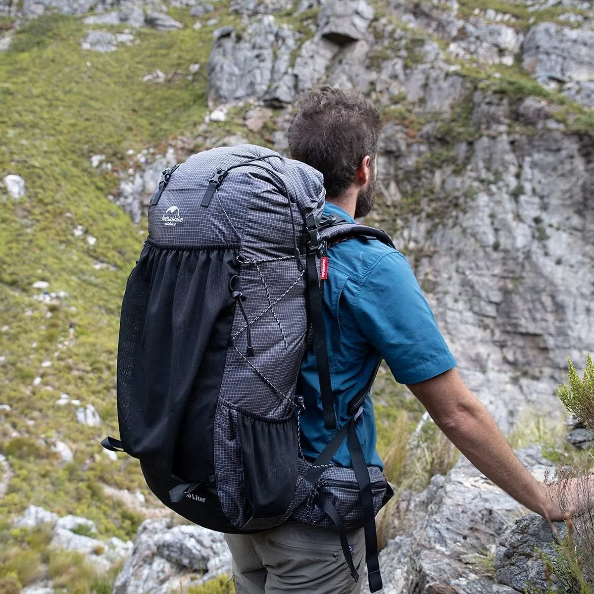 Naturehike Waterproof Outdoor Mountain Backpack for Hiking and Travel