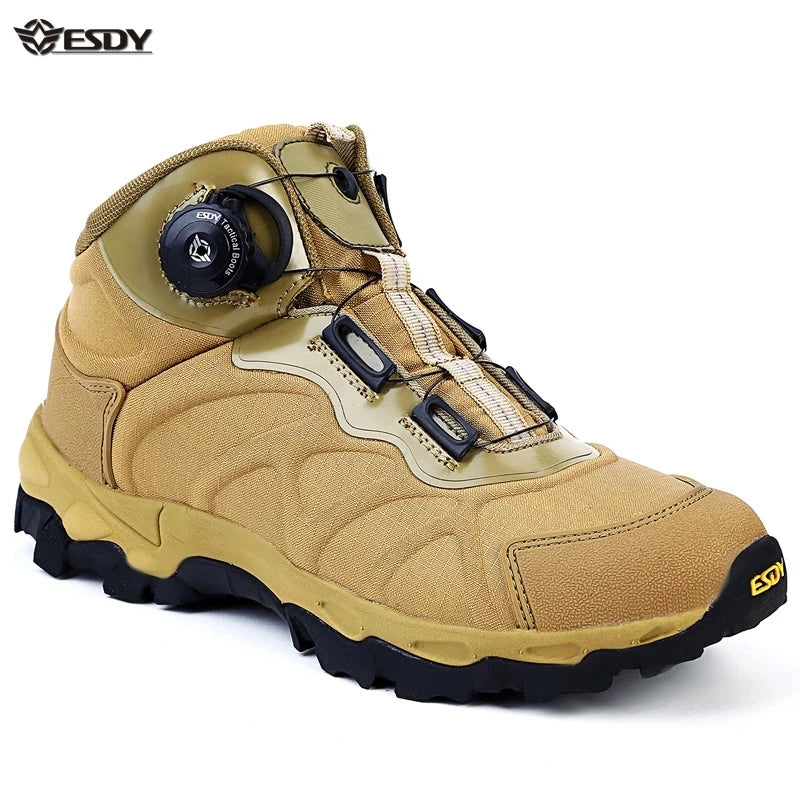 KOLINLOV Men Waterproof Hiking Boots For Outdoor Adventures