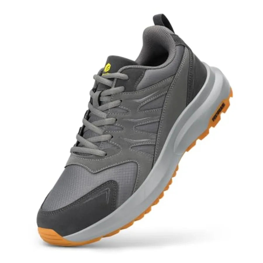 FitVille Men's Outdoor Hiking Shoes With High Traction Outsole