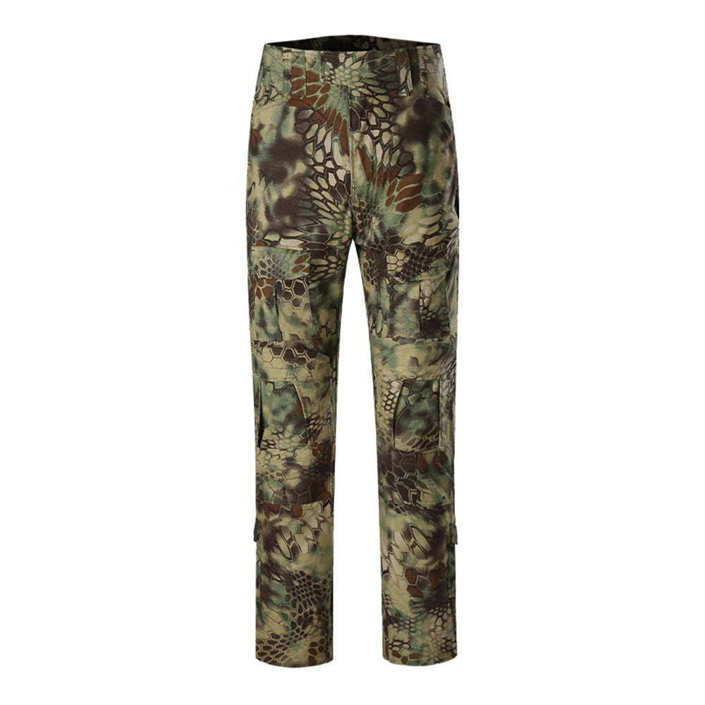 Multicam Tactical Combat Pants For Outdoor Hiking And Training
