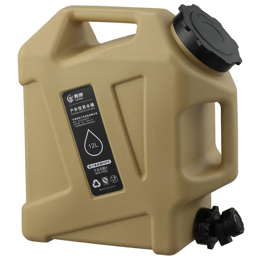 APWIKOGER Camping Water Container Outdoor Water Storage Carrier