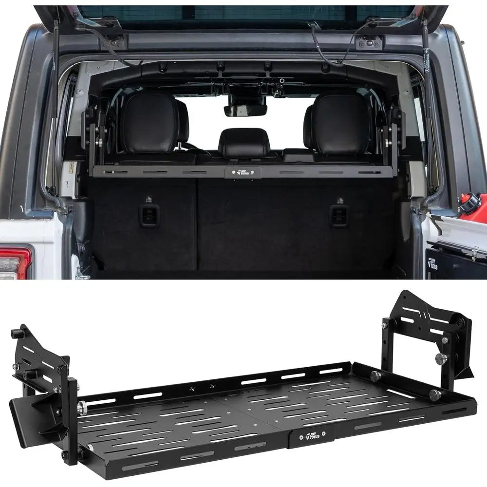 Wrangler JL Cargo Rack Basket 350 Lbs Adjustable Height