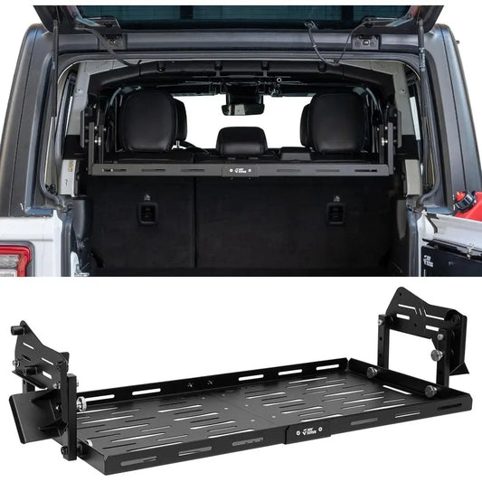 Wrangler JL Cargo Rack Basket 350 Lbs Adjustable Height