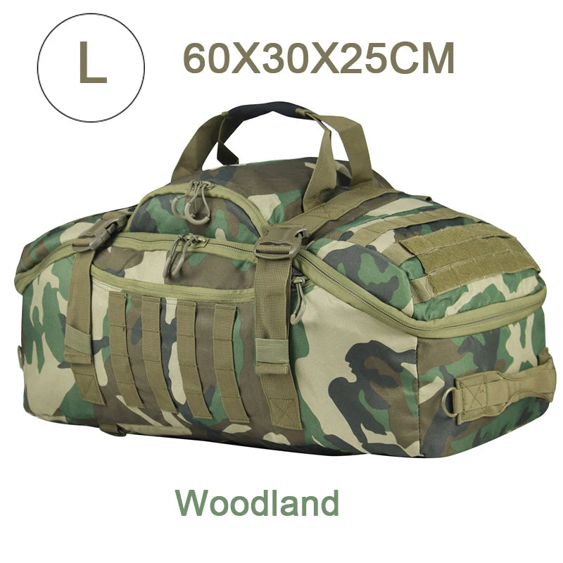 LQARMY Molle Tactical Backpack For Outdoor Hiking Camping Travel