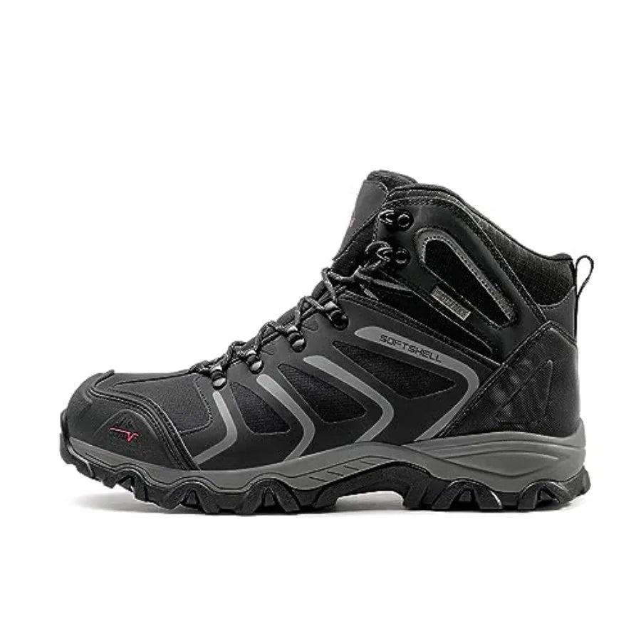 Men's Ankle High Waterproof Hiking Boots Outdoor Lightweight Trekking Shoes