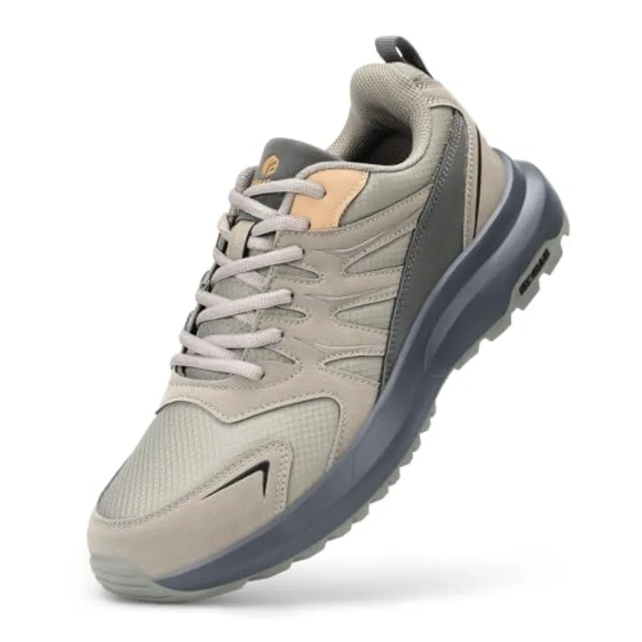 FitVille Men's Outdoor Hiking Shoes With High Traction Outsole