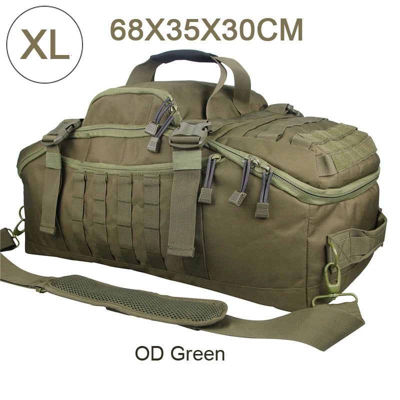 LQARMY Molle Tactical Backpack For Outdoor Hiking Camping Travel